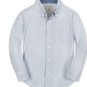 NWT Hope & Henry Blue Striped Shirt